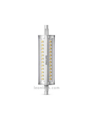 Lâmpada Linear de Halogênio LED R7S 14W Luz Quente ou Luz Natural 100W Philips Corepro Regulável | leonleds