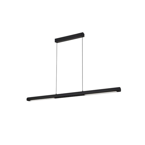 Lámpara Colgante LED LINEAL negro con sensor de mano 10-60mm On-Off e Intensidad de Luz