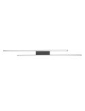 Plafón LED ODIO Barras 22W 3200Lm 3000K IP20 Negro | LeonLeds