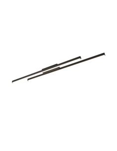 Plafón LED ODIO Barras 22W 3200Lm 3000K IP20 Negro | LeonLeds 2