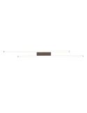 Plafón LED ODIO Barras 22W 3200Lm 3000K IP20 Negro | LeonLeds