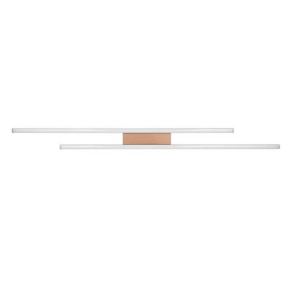 Plafón LED ODIO Barras 22W 3200Lm 3000K IP20 Gris | LeonLeds