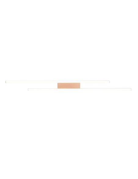 Plafón LED ODIO Barras 22W 3200Lm 3000K IP20 Gris | LeonLeds