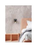 Aplique de Pared Interior CADIZ Tulipa Ahumada 1xE14 IP20 | LeonLeds
