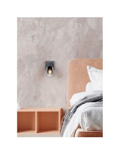 Aplique de Pared Interior CADIZ Tulipa Ahumada 1xE14 IP20 | LeonLeds 2