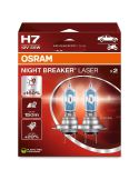 Bombillas H7 Night Breaker Laser Next Generation +150% 64210NL-2HB | LeonLeds