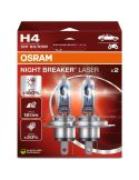Bombillas H4 Night Breaker Laser Next Generation +150% 64193NL-2HB