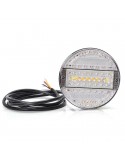 Kit Pilotos Led Redondos Blancos Waspara camion y remolque | LeonLeds