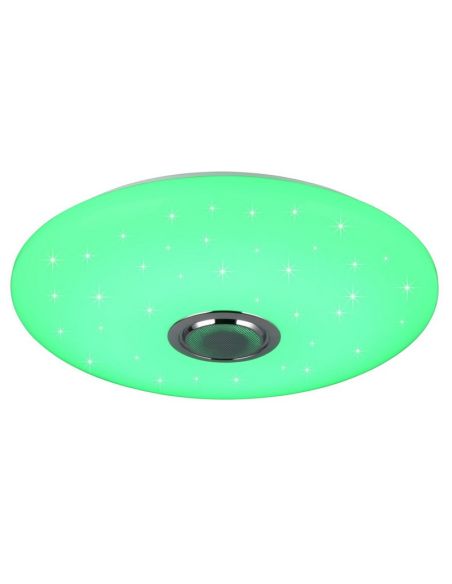 Plafonnier LED 36W avec Haut-Parleur MUSICA RGB 2700-6500K 3900Lm | LéonLeds