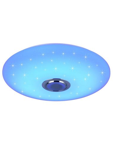 Plafonnier LED 36W avec Haut-Parleur MUSICA RGB 2700-6500K 3900Lm | LéonLeds