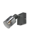 Aplique de Pared Interior CADIZ Tulipa Ahumada 1xE14 IP20 | LeonLeds
