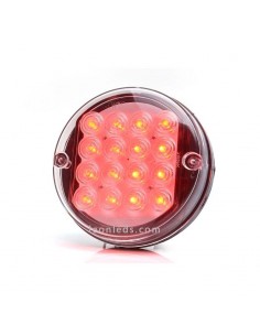 Piloto Antiniebla LED Redondo Tulipa Transparente 24V de Was Barato | LeonLeds