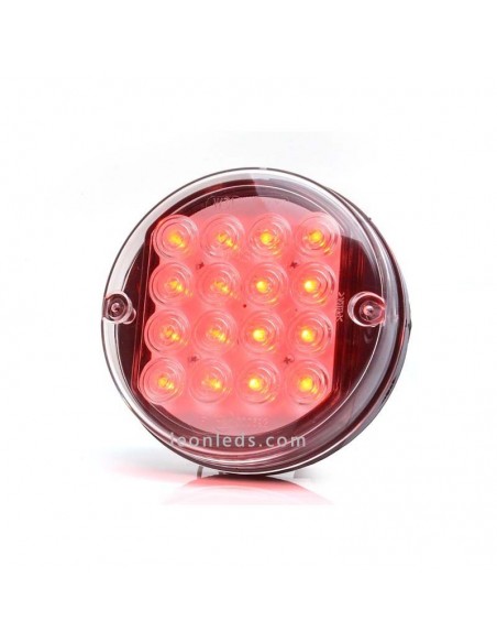 Piloto Antiniebla LED Redondo Tulipa Transparente 24V de Was Barato | LeonLeds