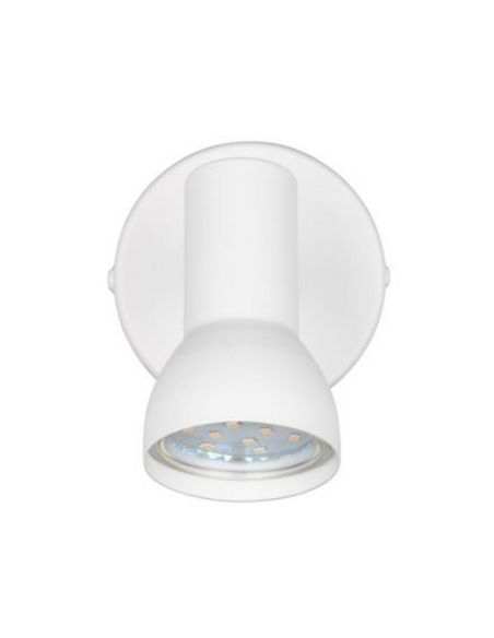 Aplique de Pared o Techo Estilo Foco CANTAR Blanco | LeonLeds