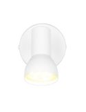 Aplique de Pared o Techo Estilo Foco CANTAR Blanco | LeonLeds