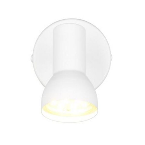 Aplique de Pared o Techo Estilo Foco CANTAR Blanco | LeonLeds