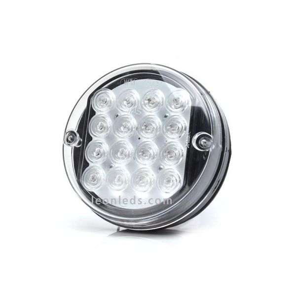 Piloto Antiniebla LED Redondo Tulipa Transparente 24V de Was Barato | LeonLeds