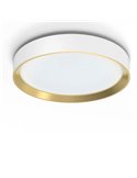 Plafonnier LED rond 24W blanc Ø38,4cm, HANNO SCENESWITCH 2700K-2700Lm/4000K-2800Lm
