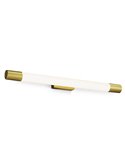 Aplique LED Golden ROVER para espelhos de banheiro, 2700K 44,2cm/60,2cm de comprimento - ClickFix - À prova d'água