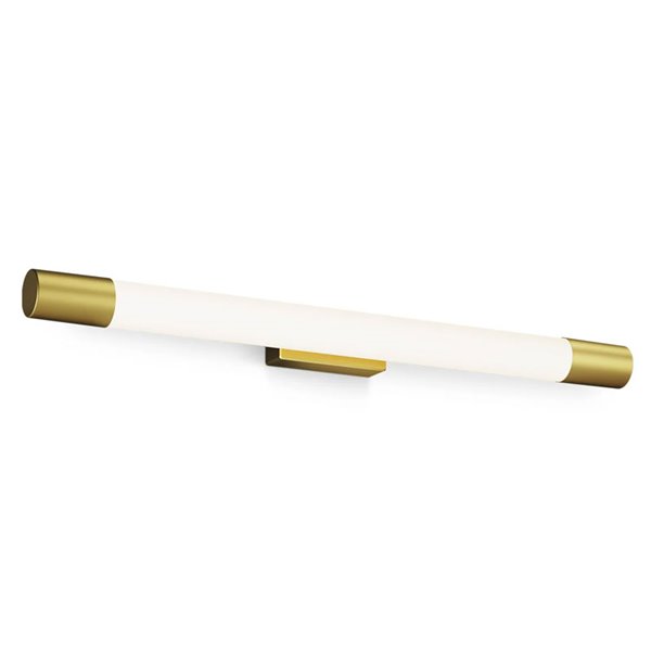 Aplique LED Golden ROVER para espelhos de banheiro, 2700K 44,2cm/60,2cm de comprimento - ClickFix - À prova d'água