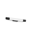 Aplique LED mural ROVER negro para espejos de baño, 2700K 44,2cm/60,2cm de largo - ClickFix - Estanco al agua