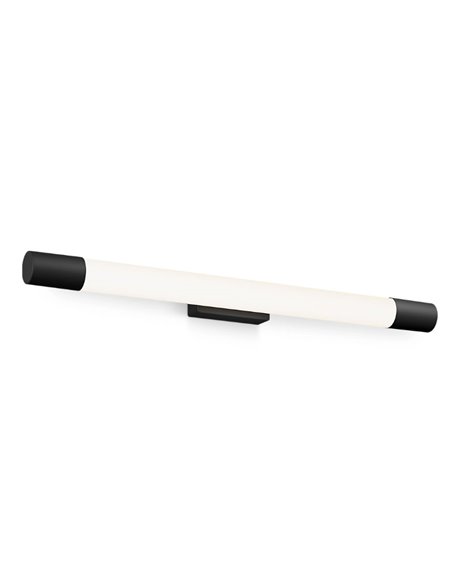 Applique LED ROVER noire pour miroir de salle de bain, 2700K 44,2cm/60,2cm de long - ClickFix - Etanche