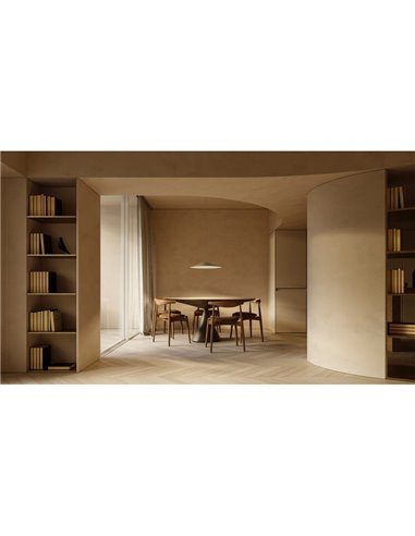 Lâmpada de suspensão embutida com abajur cônico DUNE 35, 5 Metros, DALI/Phase Trim, 2700K/3000K