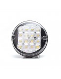 Feu de recul LED Rond Transparent 24V de Was | leonleds