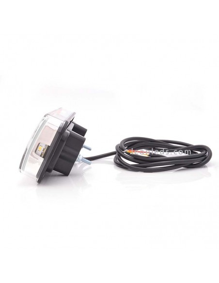 Piloto Trasero LED 4 Funciones Tulipa Blanca 12-24V de was barato | LeonLeds Iluminación
