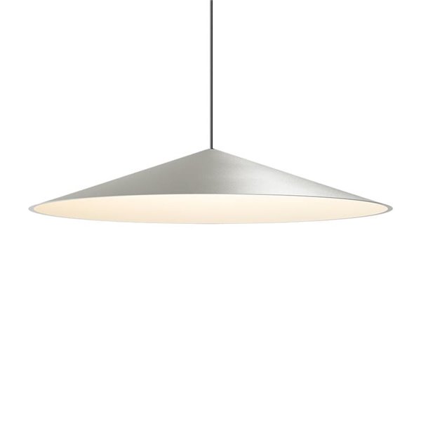 Lâmpada de suspensão embutida 5 Metros, DUNE 55, com abajur cônico - 2700K/3000K, DALI/Phase Trim