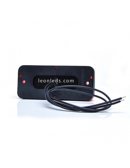 Troisième Feu Stop Led Rouge Rectangulaire Homologué 12V/24V | leonleds