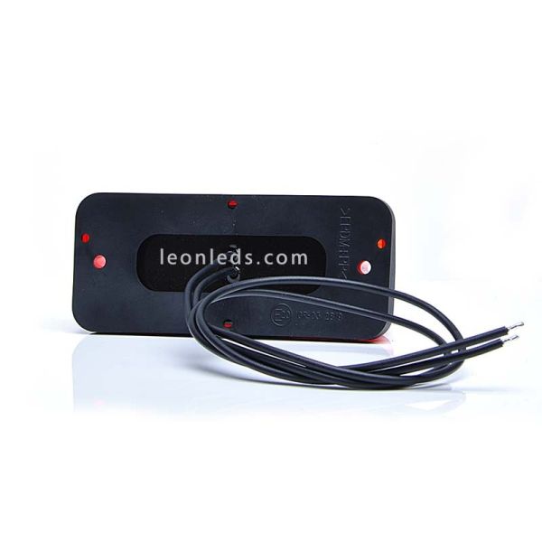 Tercera Luz de Freno Roja Led Rectangular 12V/24V homologada | LeonLeds