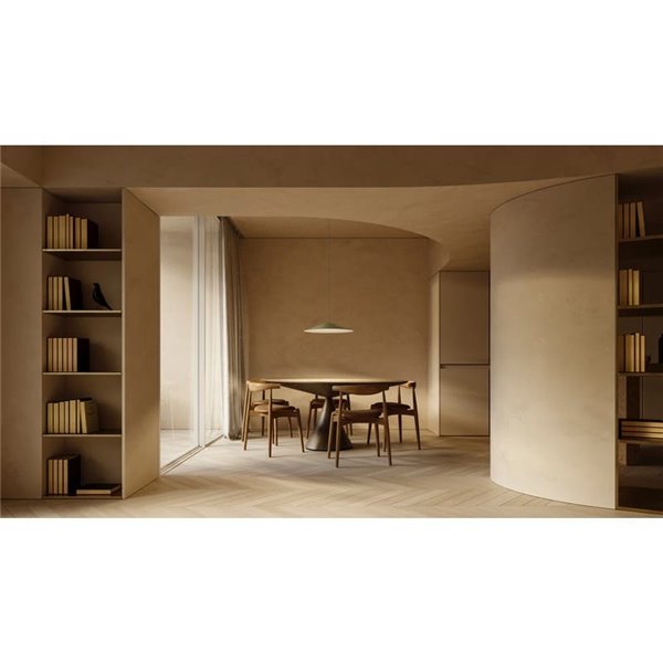 Luminária pendente 5 Metros DUNE 55 WIRE TRIMLESS - DALI/Phase Trim, 2700K/3000K