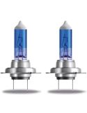 Pack Bombillas H7 Luz Muy Blanca 12V +50% 5500K Cool Blue Boost 80W 62210CBB-2HB Osram