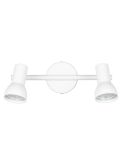 Regleta de Techo 2 Focos Orientables CANTAR Blanco | LeonLeds