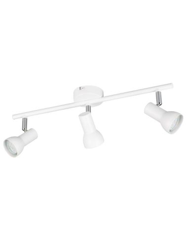 Regleta Techo 3 Focos CANTAR Blanco | LeonLeds