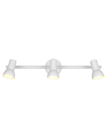 Faixa de teto 3 focos CANTAR Branco | LeonLeds