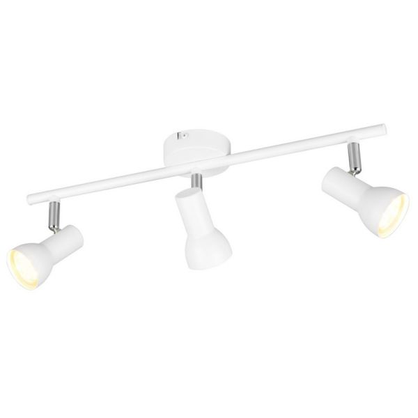 Bande de Plafond 3 Spots CANTAR Blanc | LéonLeds