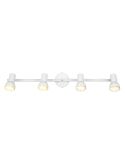 Regleta Techo 4 Focos Sencillo CANTAR Blanco | LeonLeds