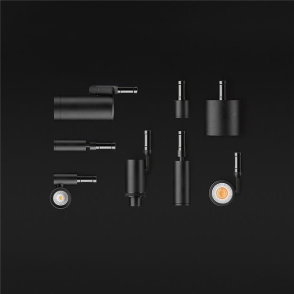 Spot magnétique encastrable 54º, MAGNETIQUE 24V FIT 20 FLOOD, 2,1W 2700K/3000K/4000K