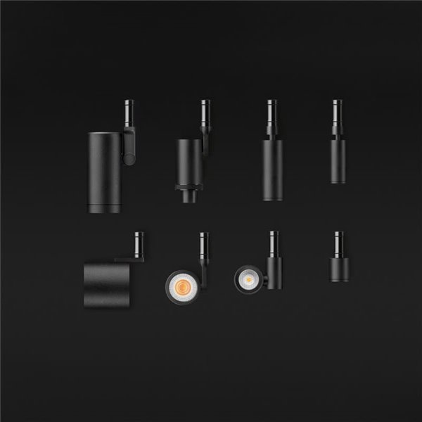 Spot LED magnétique orientable et encastré, MAGNETIC 24V IO MICRO 40º 2700K/3000K/4000K