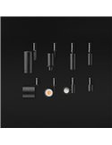 Foco LED magnético empotrable 10º-35º, MAGNETIC 24V PLUS MICRO 2700K/3000K/4000K