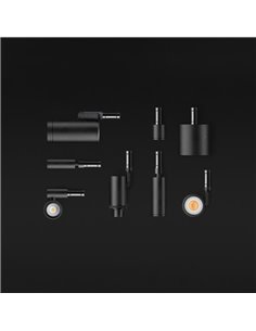 Foco LED MAGNETIC 24V TOP MICRO embutido 19º, 2700K/3000K - branco/preto 2