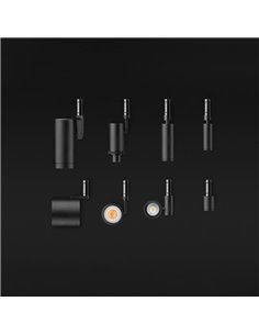 Foco LED empotrable MAGNETIC 24V TOP MICRO 38º, 2700K/3000K - blanco/negro 2