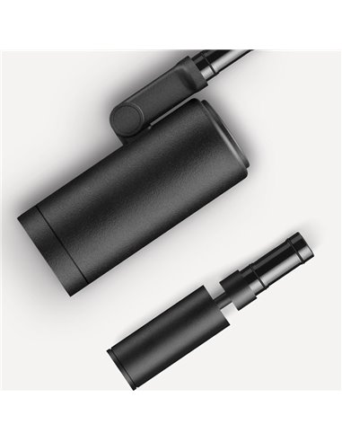 Conector empotrable de MAGNETIC 24V, blanco y negro