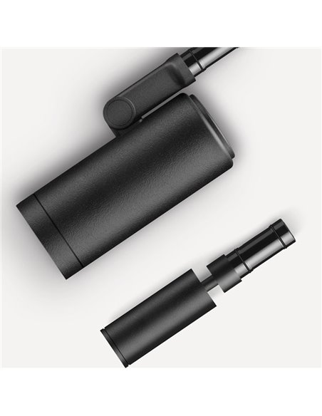 Conector empotrable de MAGNETIC 24V, blanco y negro