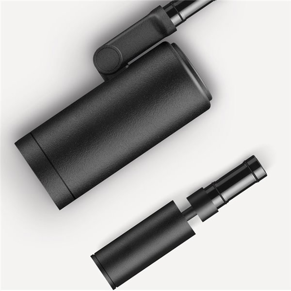 Conector empotrable de MAGNETIC 24V, blanco y negro