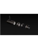 Foco LED de carril 12º COCO 48V SUPER SPOT, 6W 750Lm, DIM DALI/DIM ON BOARD, 2700K3000K/4000K