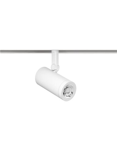 Projecteur sur rail LED COCO 48V SPOT 20º, 8,7W 1200Lm, 2700K/3000K/4000K