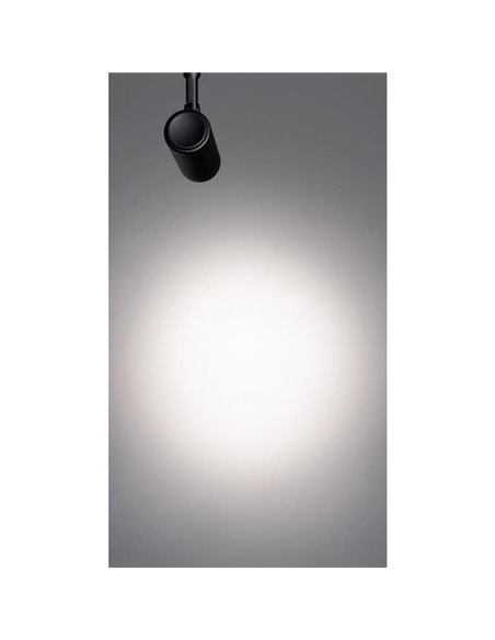 Foco LED de carril COCO 48V MEDIUM 34º, 8,7W 1200Lm, 2700K/3000K/4000K